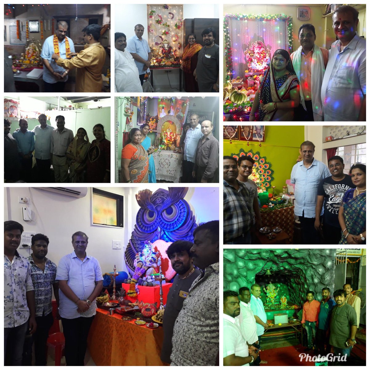 mihirkotecha's tweet photo. #GanapatiBappaMorya Visited n took blessings  #Wadala  BoothPramukhs . #GaneshaChaturthi https://t.co/0hwCoHJZ9o