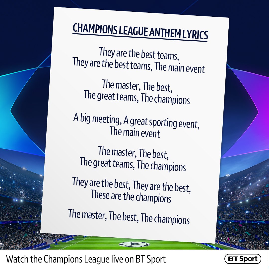 UEFA Champions League Anthem (Full Version) 