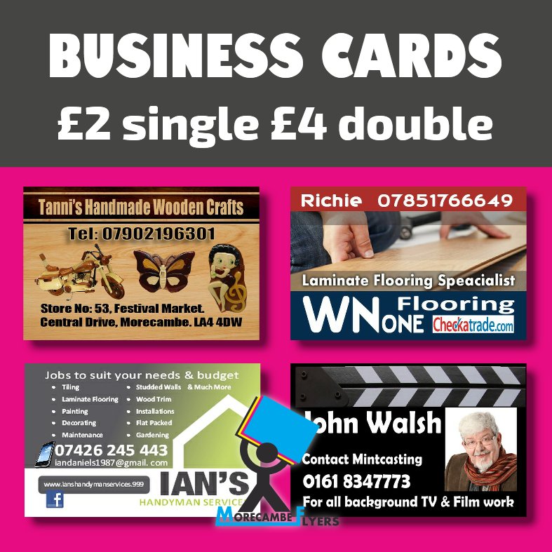 MorecambeFlyers's tweet image. All artwork is bespoke (no templates)
No hidden fees
No extra revision fees
Artwork kept on file for future use
If changes are needed as long as less then 50% change to held artwork then changes are FREE.
#designtoprint #artforsale