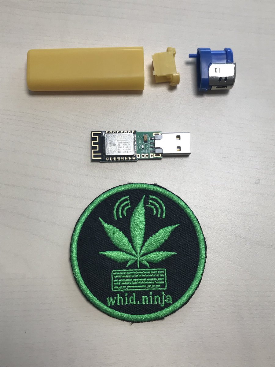 whid_ninja's tweet photo. When they say that smoke kills...

WHID Injector maybe won't kill anybody... but for sure will Pwn targets ❤️😎

#WHIDinjector #MakeHIDAttacksGreatAgain 
#RedTeam 

Big thanks @jermainlaforce for the suggestion! You are genius man! 🍻😎 https://t.co/F7GRQkHxVX
