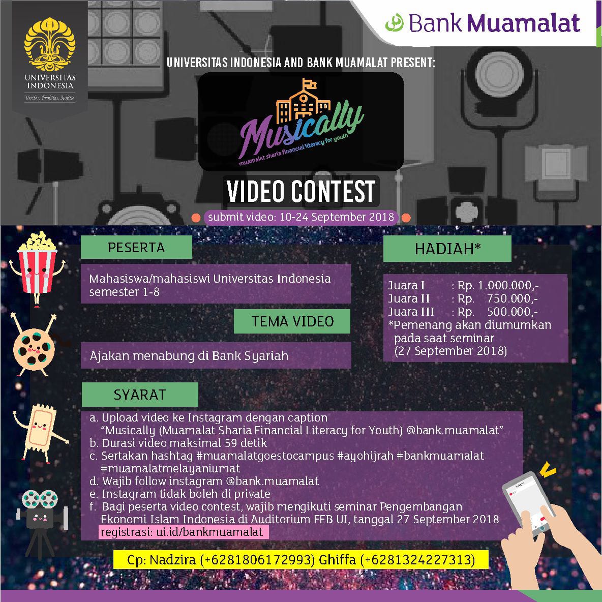 UniversitasIndonesia Twitter 1Halo Sobat UI UI X BankMuamalat