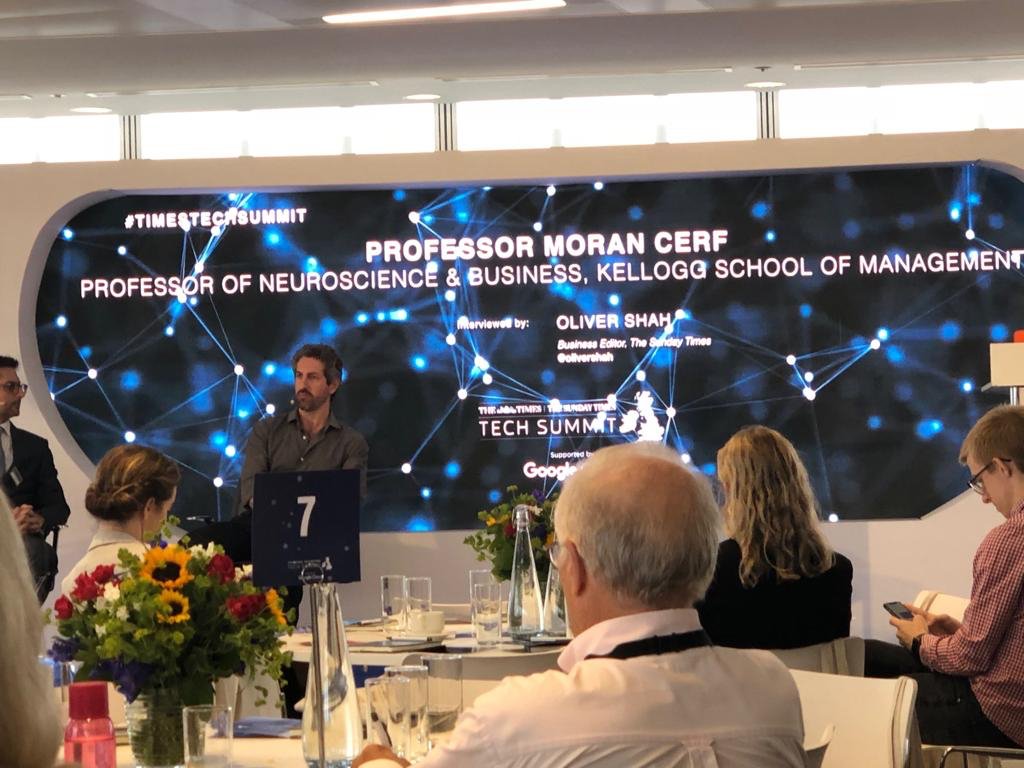 "96% of security issues are caused by humans." - Professor Moran Cerf from the <a href="/KelloggSchool/">Kellogg School</a>. How does that perspective shape your #security strategy? #timestechsummit