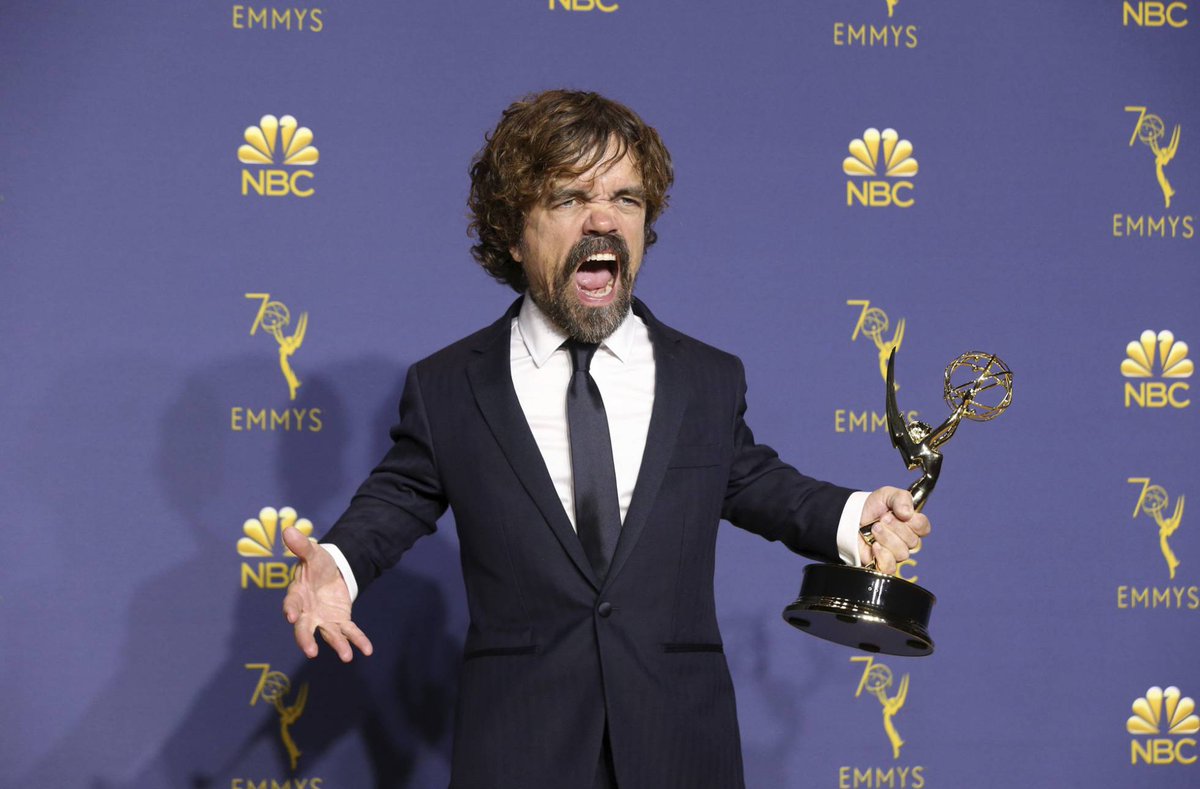 RevistaMine's tweet photo. La serie #JuegoDeTronos de @hbo_esp volvió a ser la gran vencedora en la gala de los 70º Premios Emmy al conseguir el galardón a mejor drama. Lo que la convierte en la ficción más premiada de la historia con 47 Emmys en siete años. #BeMine #RequiredForMen https://t.co/HW8XFK55Li
