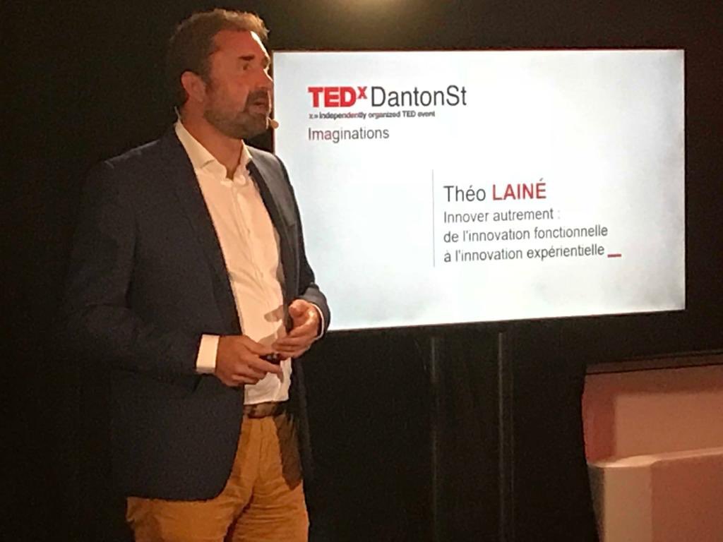 Innover autrement : de l’#innovation fonctionnelle à l’innovation #experientielle. Théo Lainé s’exprime en ce moment à <a href="/TEDxDantonSt/">TEDx DantonSt</a> #ideasworthspreading