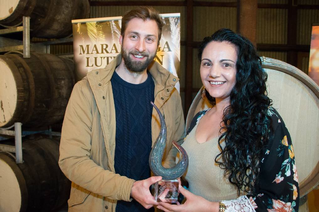 2018 Marananga Wine Show
Alex happily accepting the award for the Best Shiraz 2017 or younger for our 2017 Kalleske Greenock Shiraz.
#maranangawineshow #kalleskewines #organic #barossawine 
Find out more about the Greenock Shiraz at goo.gl/7tLVvt