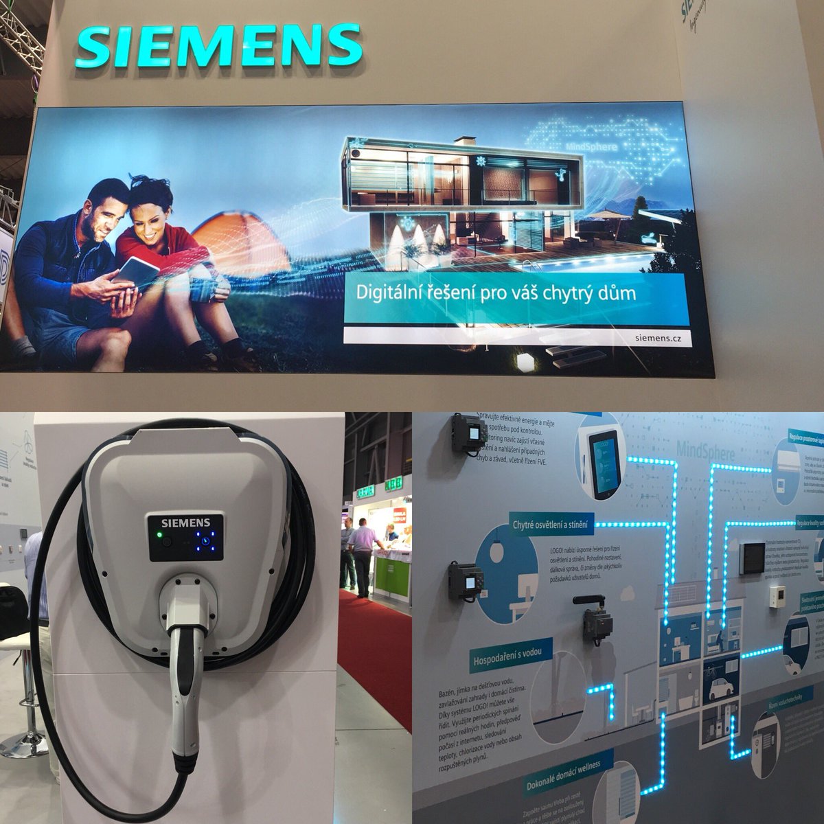 SiemensCzech's tweet photo. Digitální řešení pro váš #chytrydum. Letošní heslo našeho stánku na veletrhu #forarch. Přijďte se podívat! Ukážeme vám, jak jednoduché je udělat z vašeho domu či bytu #smarthome🏡 a získat tak volný čas navíc😉. https://t.co/bArF7TNsT1