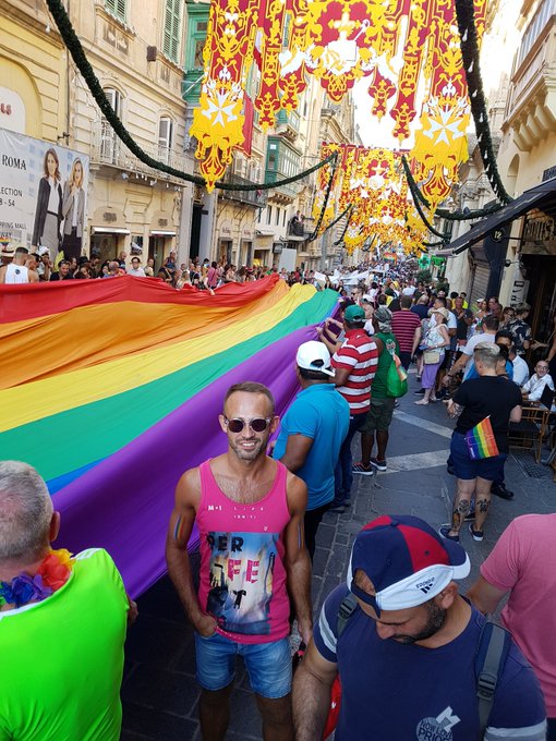 3 pic. Malta Gay Pride 2018 https://t.co/4yL1tYrece