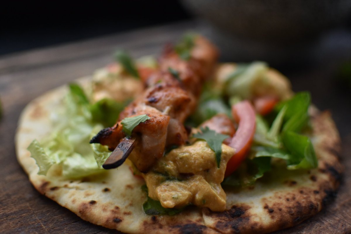 FeastInfo's tweet image. Todays special , Chicken Tikka from @woburncf in a warmed wrap with fresh salad and a tangy yoghurt dressing , serving now @WembleyPark #chargrilled #livefirecooking