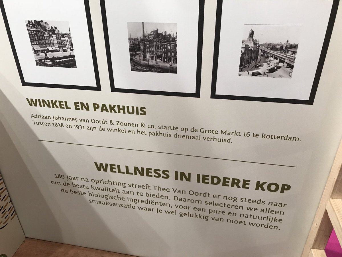 Tijdens <a href="/Gastvrij_Rdam/">Gastvrij Rotterdam</a> kun je op onze <a href="/theevanoordt/">Thee Van Oordt</a> stand 6.108 een Dutch Green Tea proeven; groene #thee gemaakt van thee uit Nederland - lokaal geproduceerde ‘losse’ thee om trots op te zijn #freshleaf #innovatie #kwaliteitsthee #authentiek #unicorn #anno1834 #smaaksensatie