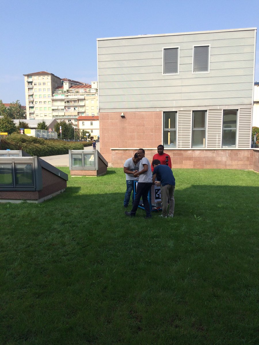 Cooperative positioning tests for collaborative UGV-UAV by <a href="/NavSAS/">NavSAS</a> , #Geomatics DIATI group and LIM of <a href="/PoliTOnews/">Politecnico di Torino</a> #Teamwork #ReadyToFly #GNSS