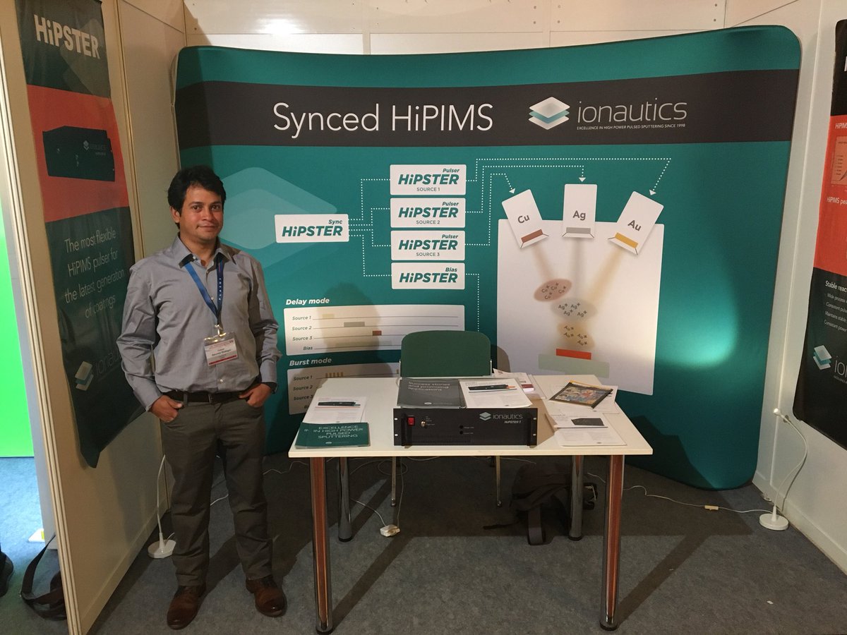 ionautics's tweet photo. This is our booth at #pse2018. Come and discuss #HiPIMS #HipsterPulser and #BipolarHiPIMS with us. https://t.co/ZDaU44uuWQ