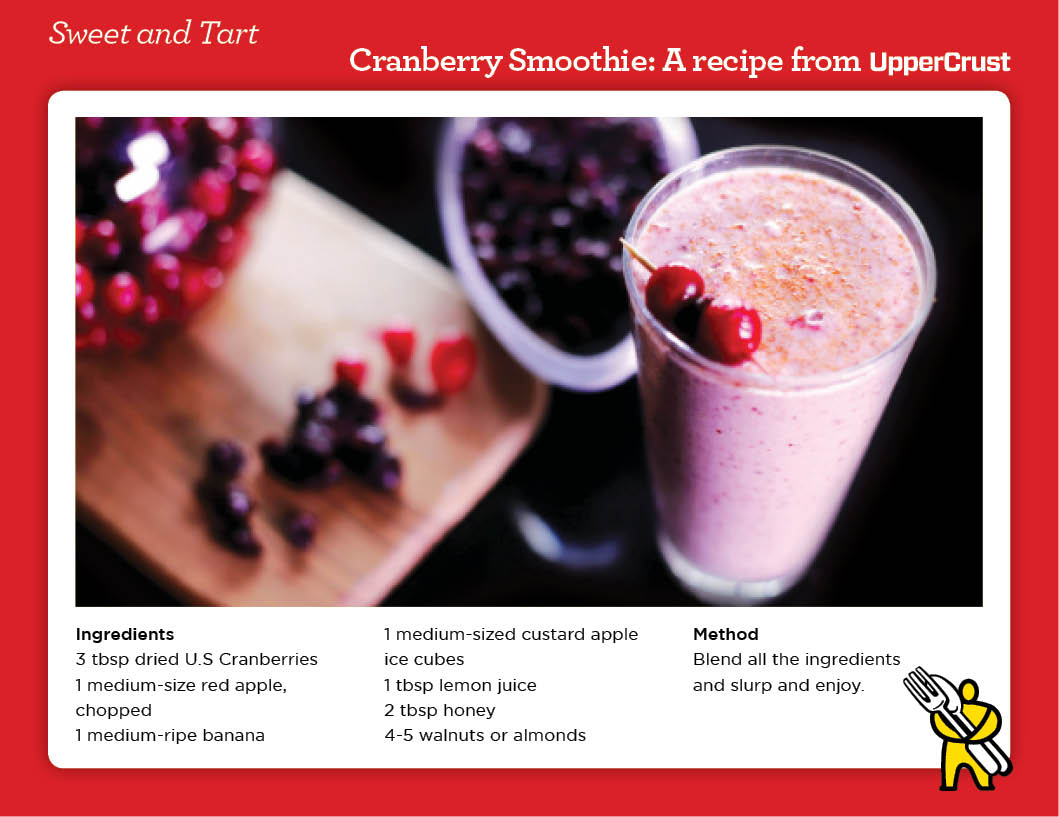 uppercrustmag's tweet photo. #Sweet and #tart, this #cranberry #smoothie #recipe by Chef @VickyRatnani is perfect for a humid day. Find more cranberry recipes in the #currentissue of #uppercrustmag #uppercrustrecipe https://t.co/wjPDsqj20r
