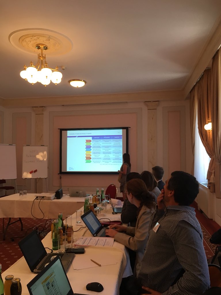 dominiquedarmen's tweet photo. Connecting @WaterJPI objectives to activities and possible impacts at different levels! #EffieAmanatidou #eralearn https://t.co/WqfpA3vltZ