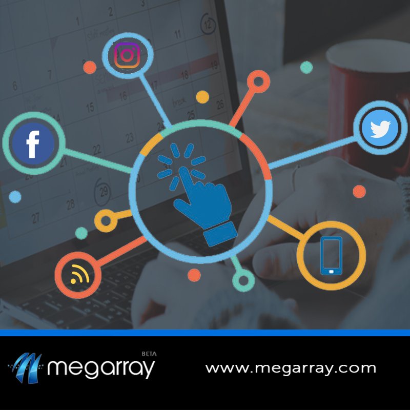 Megarray_tech's tweet image. A nifty tool which lets you publish content across multiple social media accounts with just few clicks.
Learn more bit.ly/2p6OpSE
#megarray #socialmediamarketing #contentsyndication