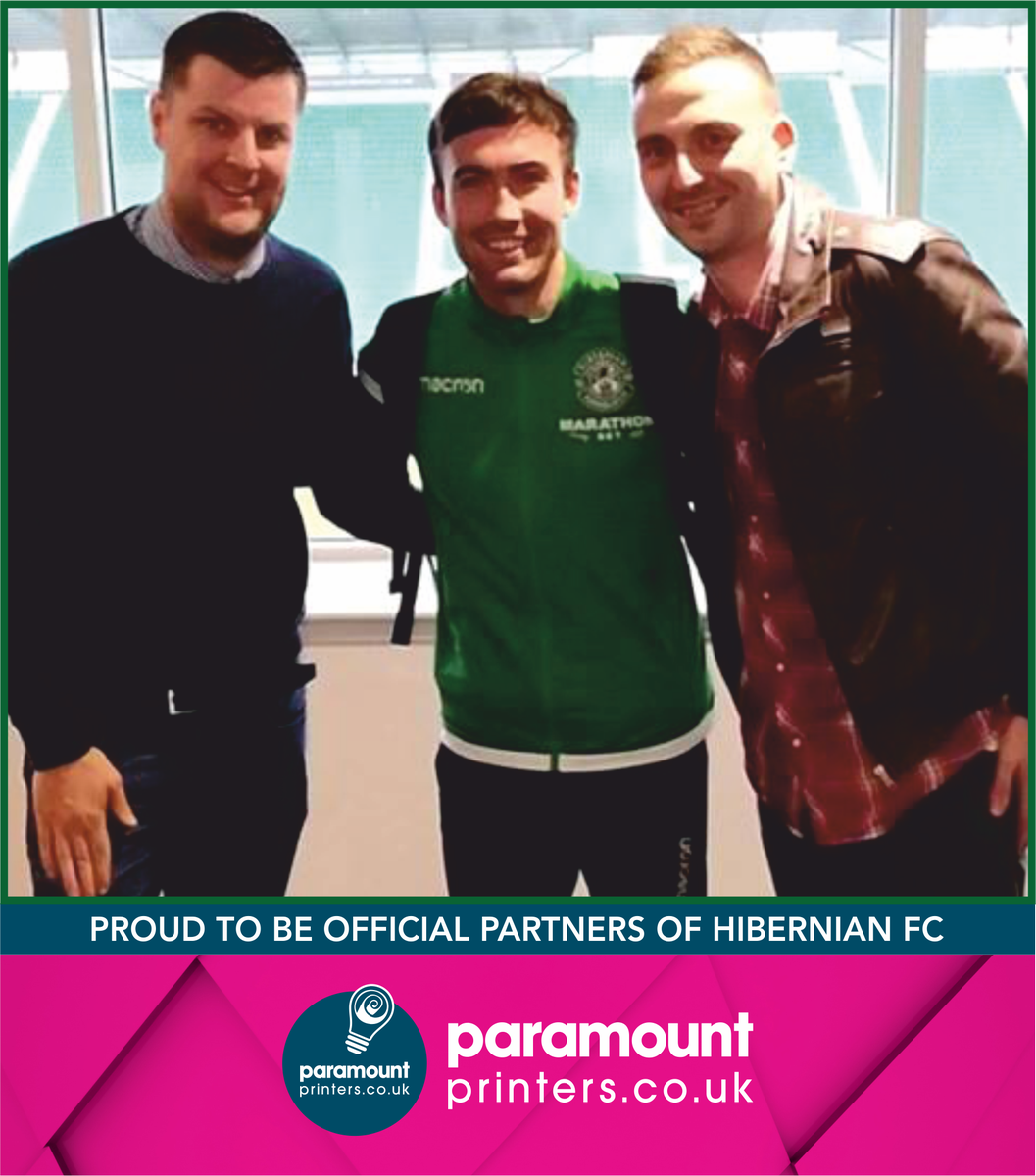 ParamountEdi's tweet photo. Thanks to Michael Pritchard & Niall Thomas, our WINNERS of our hospitality tickets giveaway for sending us a picture of their day!
Don't forget to follow Paramount for more amazing Giveaways :) @HibernianFC #Giveaways #Prizes #ParamountPrinters #Hibs #print #EdinburghPrinters https://t.co/jhEYSjuu8w
