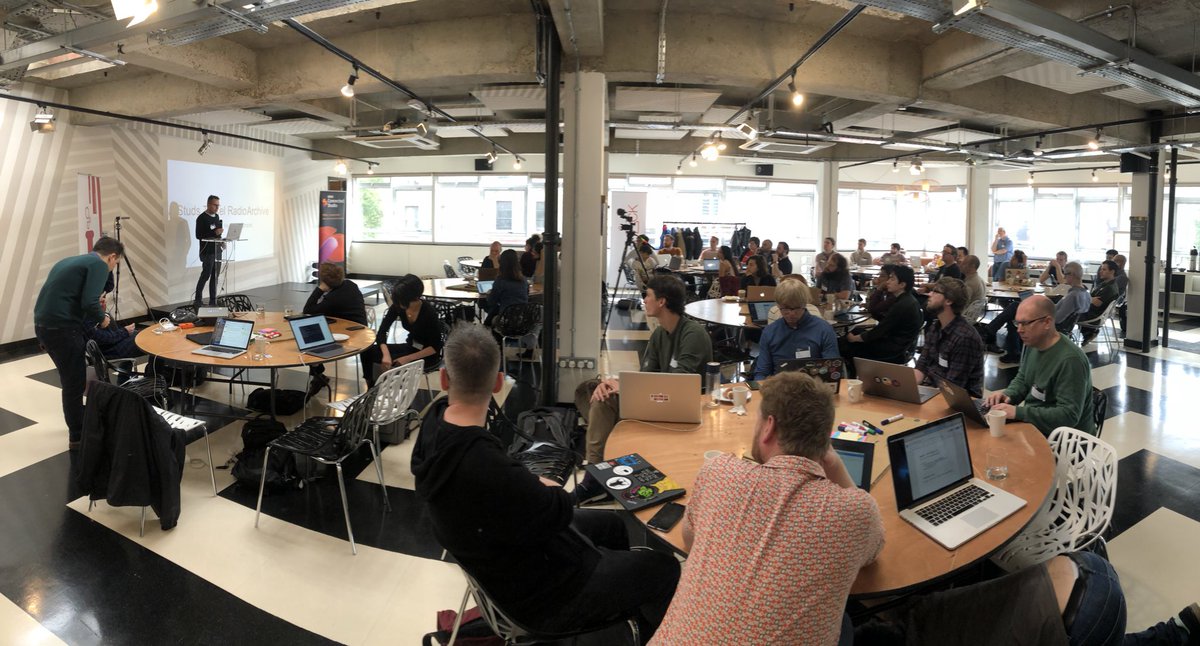 piotrfonte's tweet photo. In London at TextAV for the next couple of days. Great mix of people and and quite a few super exciting talks on the agenda. #BBCTextAV #textav https://t.co/b9WROwFekp