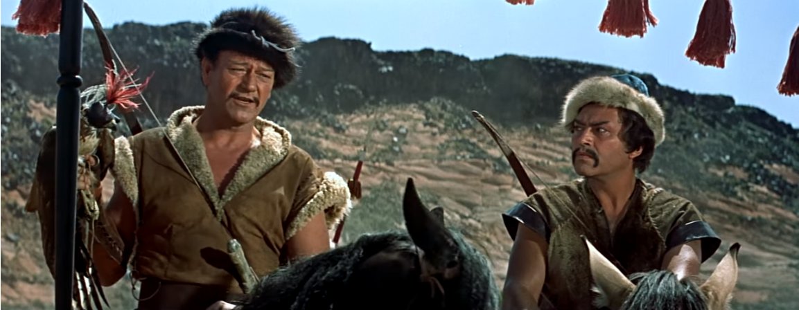 Colm O Regan A Reminder That John Wayne Once Played Genghis Khan In A Movie Shot In A Location That Was Contaminated From Nuclear Testing More Here T Co 3jpphmrt5m Genghiskhanteven T Co Hwgkyvbn6a