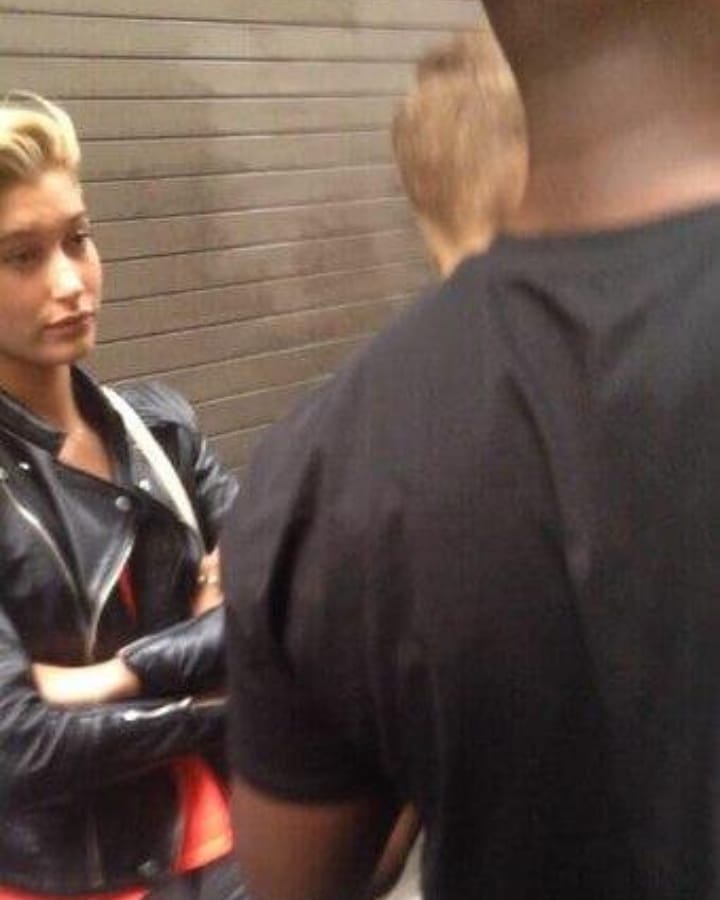 April 2014. Hailey and Justin out in NYC.