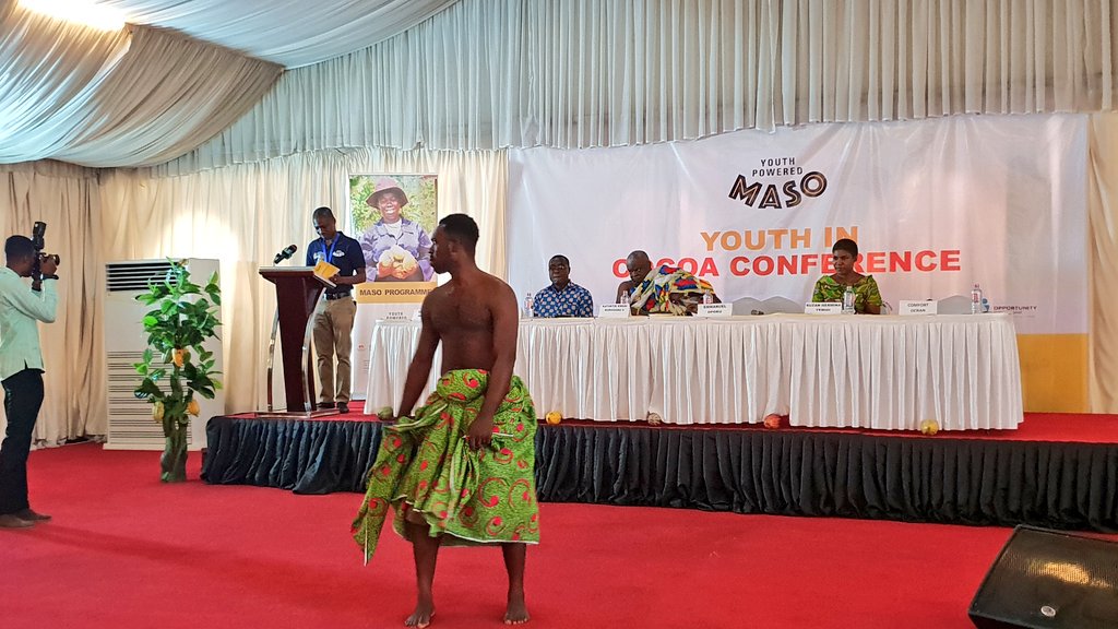 Solidaridad_wa's tweet photo. The #MASOYouth conference is underway with key dignitaries seated and beautiful cultural performances on display. Watch out for more updates. It's implemented by @Solidaridad_wa and partners, powered by the @MastercardFdn. @masoghana https://t.co/OXSxKOqtgN