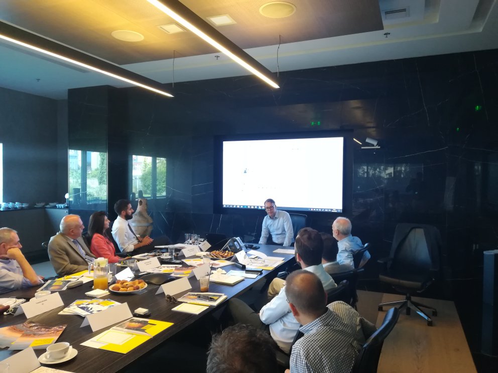 EY_Greece's tweet image. #HappeningNow @EY_greece Athens offices. Our Supply Chain &amp;amp; Operations hosts a session about  &quot;Supply Chain Smart Maps&quot; to demonstrate #EY&apos;s latest solution #SmartMaps and how it can provide insights about businesses through quantitative analysis &amp;amp; benchmarking. #EYgreece