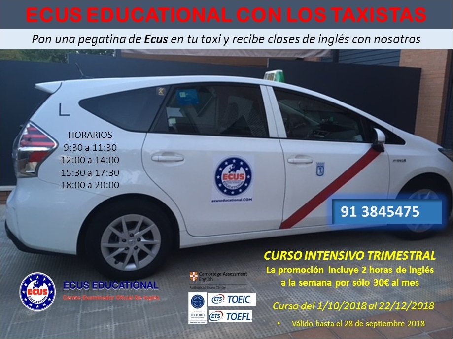EcusEducational's tweet photo. Si eres #taxista, habla #inglés con tus clientes !!!!
infórmate ya !
https://t.co/src3hB5wMW https://t.co/QpNhqCbqG7