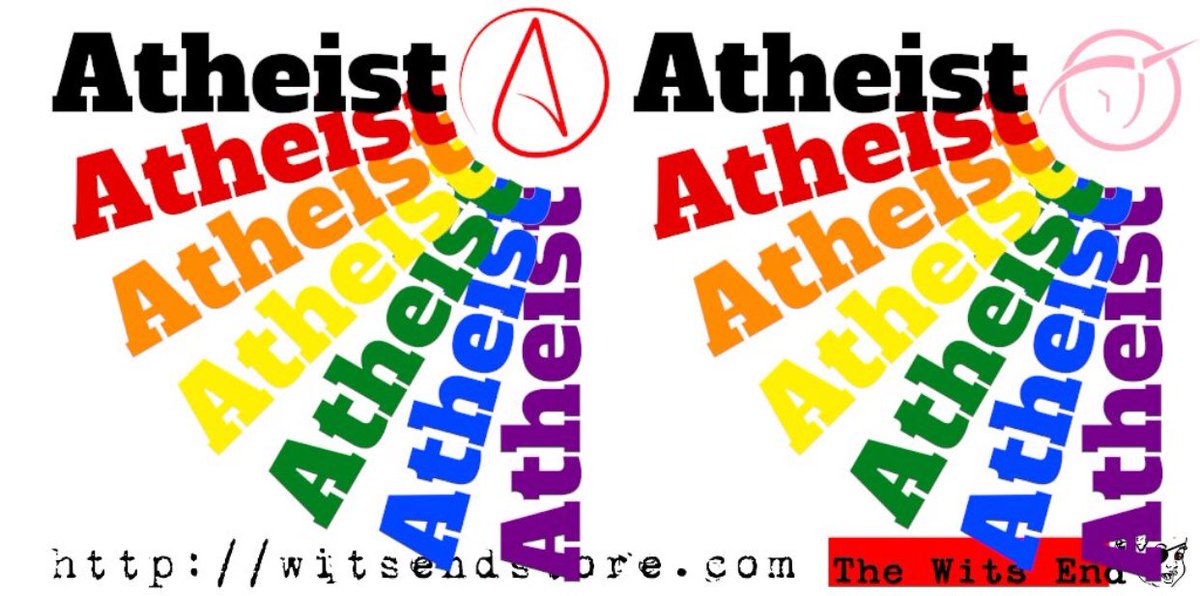 IPUORG's tweet image. New 🌈 designs from @WitsThe featuring the Invisible Pink Unicorn symbol - we ❤️ them

#atheism #atheist #ipu #invisiblepinkunicorn #dontbeinvisible