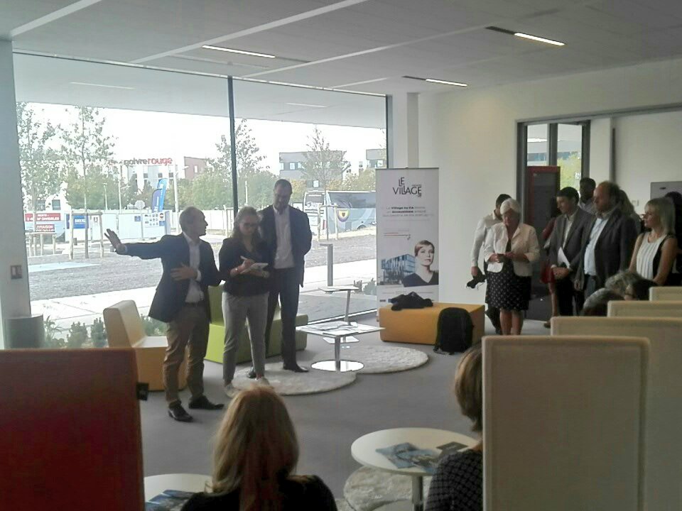 SPEEDUPproject's tweet image. SPEED UP crew now visiting @VillageCAReims 

levillagebyca.com/fr/village/rei…
