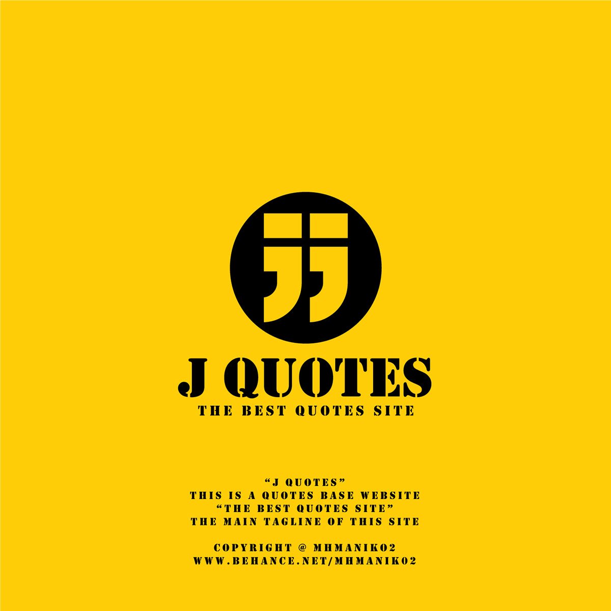 graphics_sir's tweet image. Logo Design For &quot;J Quotes&quot;
If you have time and want Full View you are most invited
Please visit bit.ly/2D7dA1j

Don&apos;t Forget to #Appreciate my work

#Logo #Logos #Logodesigner #LogoDesign #graphics #GRAPHICSREINVENTED #graphicdesign #graphicsdesigner #btc530 #roxas