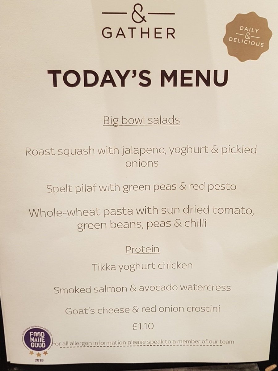 Come along and enjoy our delicious salad bar today!! 

<a href="/GandGLivingston/">G & G Livingston</a>