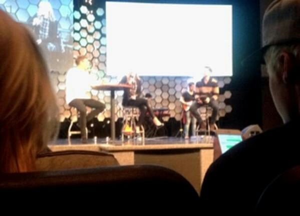 December 14, 2014. Hailey and Justin at church in Seattle, Washington.