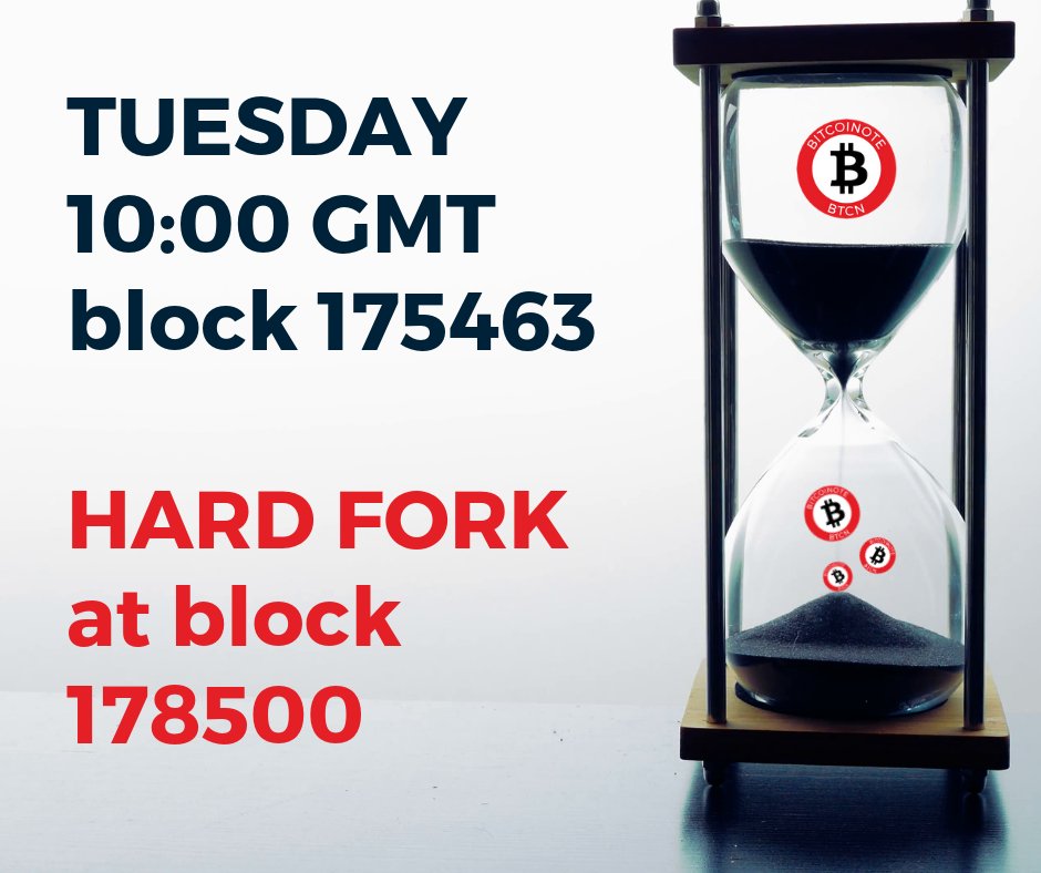 BitcoiNote's tweet image. 🎉🔊HARD FORK coming, make sure to update your wallets/software!!!

More info about the #FORK in our latest Medium article: 
btcn.ws/TW-fork-medium

#bitcoinote #hardfork #update #cryptonews #wallet #miningpool #algorithm_update #medium #article #asicresistance