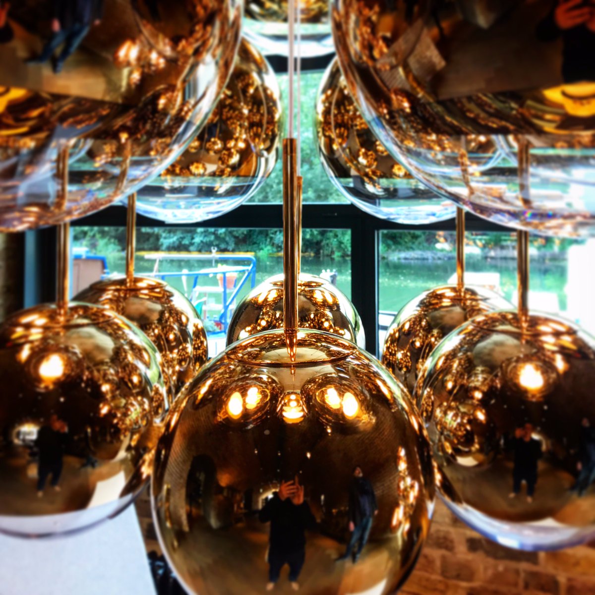 Stunning lighting from #tomdixon 8 years ago we did a pop up restaurant and bar at #100design Show, absolutely brilliant! #thinkeatdrink #eatgood #foodie #foodlove #instafood We love new #projects #clients #hospitality #food #drink #restaurants #popups #events #cafe #quality #uk