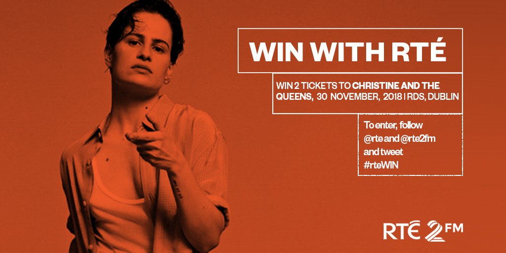 rte's tweet photo. Win 2 tickets to @QueensChristine, 30 November at the RDS, Dublin. To enter, follow @rte &amp; @RTE2fm and tweet #rteWIN https://t.co/wMO7YzW9Af