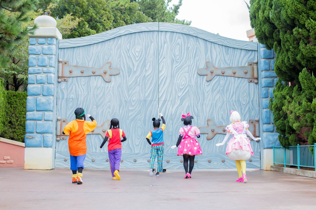 はにゃん ジャック スパロウ準備中 בטוויטר さぁ パレードに行こう ミッキー Licomickey ミニー Rindisney デイジー Souzuki Mao グーフィー Gumomo525 マックス はにゃん あっくんさん ディズニーハロウィン18 仮装 ディズニーランド トゥーン