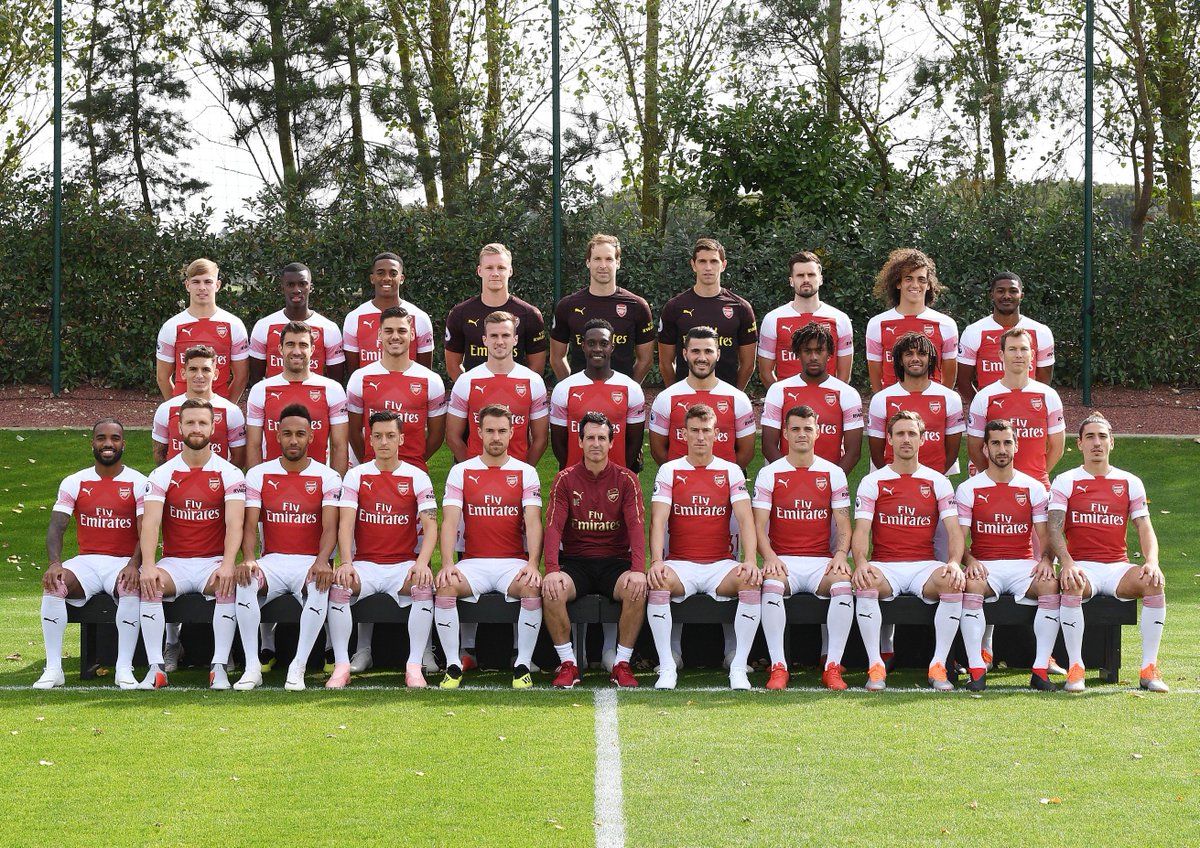 Arsenal FC on Twitter: "📸 The official squad photo of the class of 2018