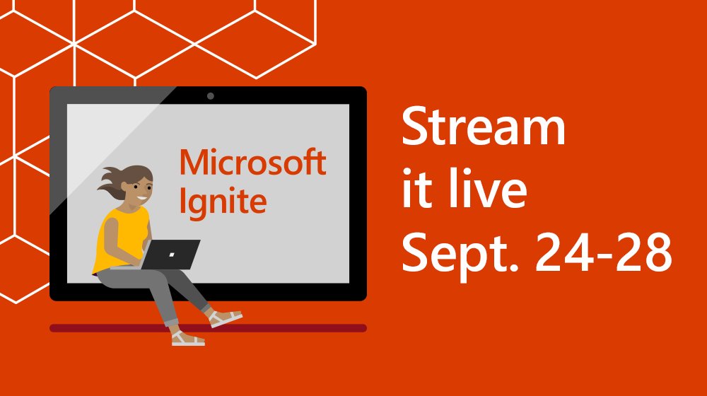 events_msft's tweet image. #MSIgnite begins streaming live September 24. Join us! msft.social/1jUUsR