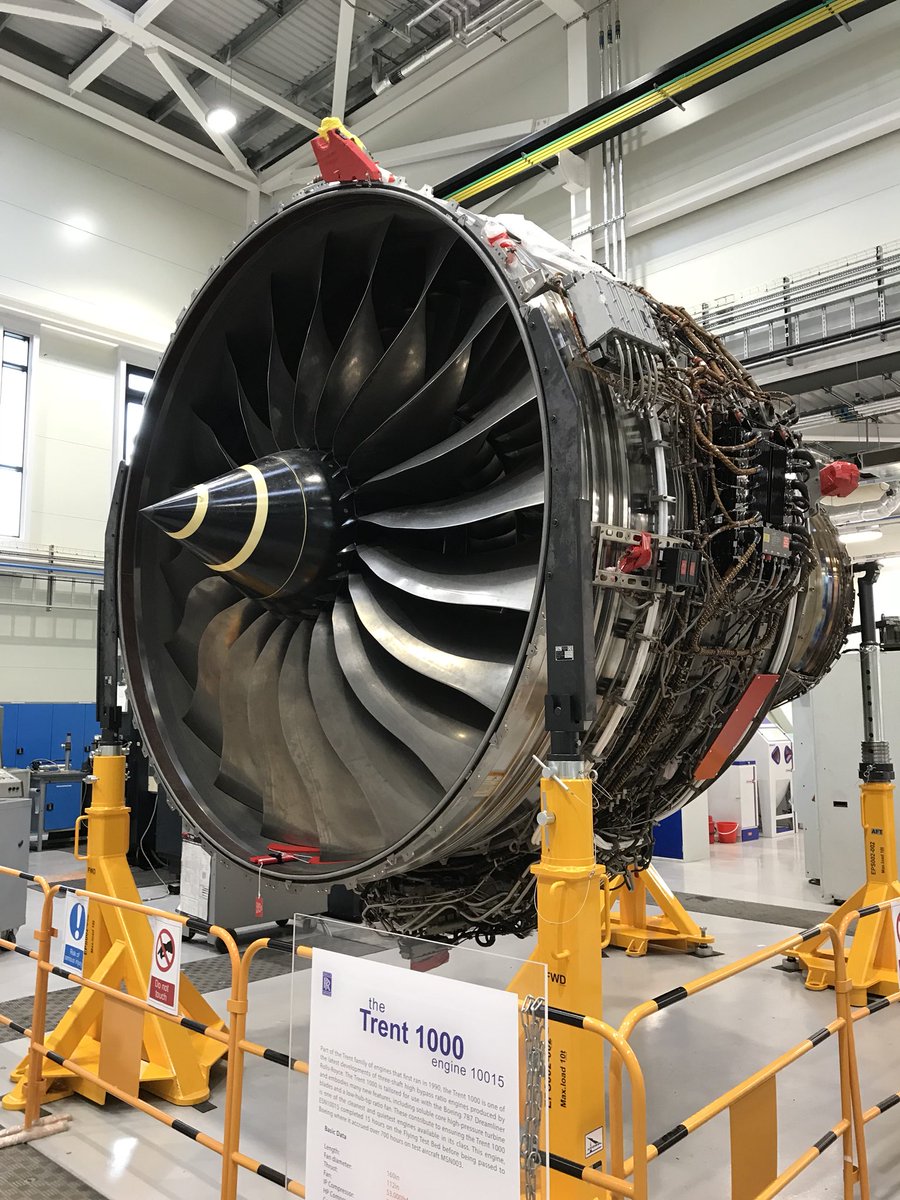 GarryQ22's tweet photo. Back at @AdvancedMB today. Great to see the newly arrived Trent engine! @bondbryan @UoNCapProj and of course that stair! https://t.co/d1yJtT3yEx