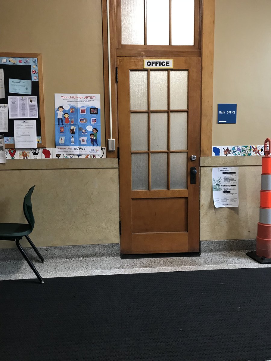 principals office door