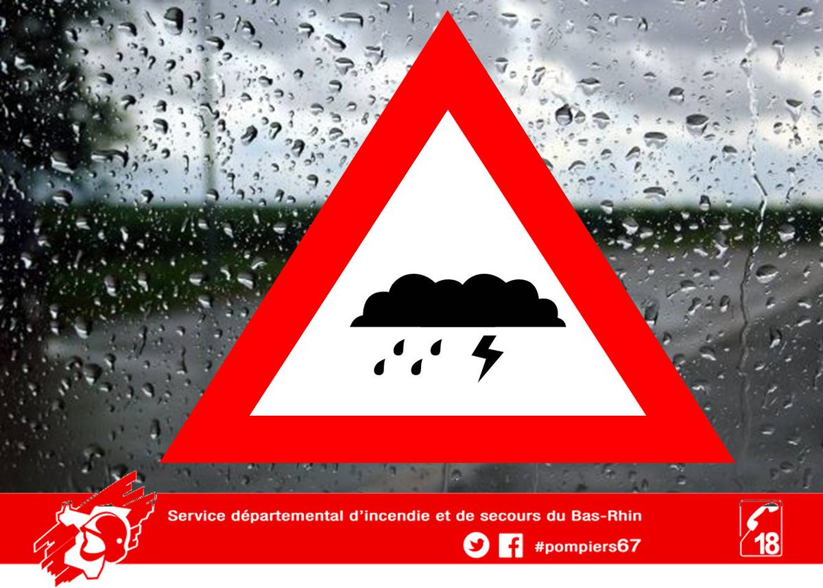 sdis67's tweet image. [METEO]
⚠️ Vigilance sur les routes dans le #Kochersberg ⚠️
Les routes sont rendues glissantes en raison des coulées de boue liées aux orages localisés ⛈️
#meteo67