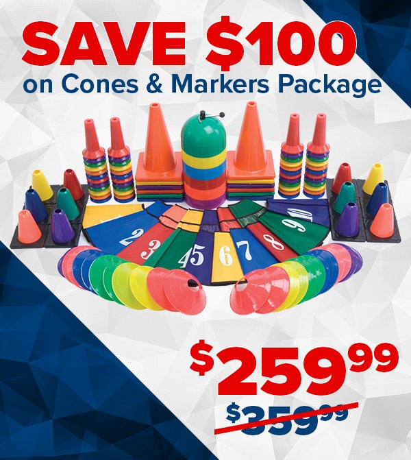 All your cones and markers disappear over the summer?  Time to replenish with this bargain! Price is good through October 15! Mention flyer code K9.  Need other items? Let us know! #wehelpteachers usgames.com