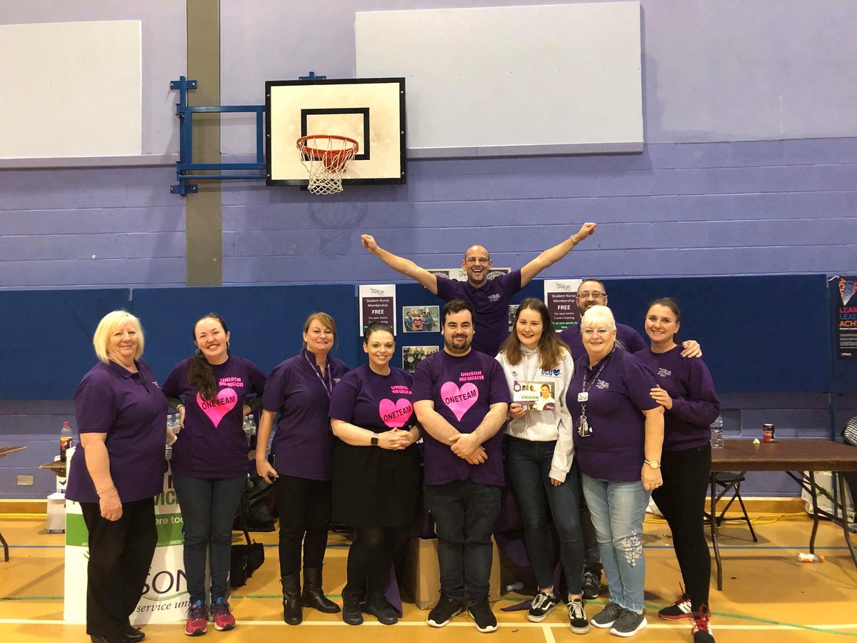 unisonnhsggc's tweet photo. Fantastic recruitment event at Glasgow Caledonian University over 2 days at freshers fayre. Welcoming new healthcare students to the #UNISON family. #GCU #GCUfreshers #GCUnursingsoc https://t.co/qaf8ZMHLgB