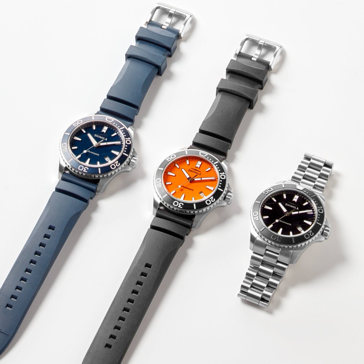 shinola automatic diver