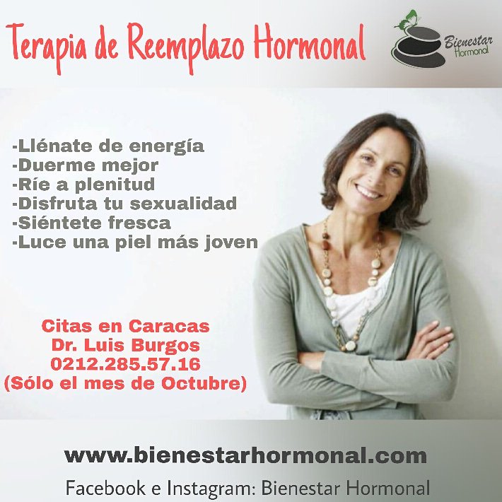 Atención #Caracas. A todas las pacientes del Dr. Luis Burgos y mujeres interesadas en mejorar su calidad de vida, las invitamos a agendar su cita para el mes de octubre. #Salud #18Sep #Venezuela