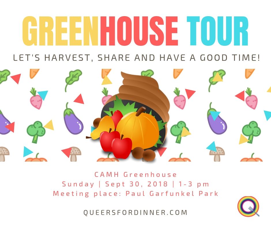 Join us Sunday September 30 for a greenhouse tour, and to harvest some tasty local produce. Sign up today to save your spot: buff.ly/2G6eoUn