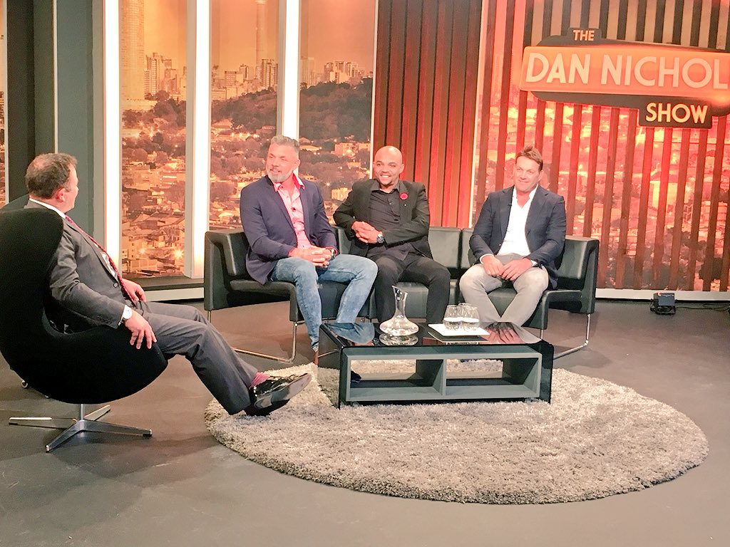 Season 8 of <a href="/dannichollshow/">The Dan Nicholl Show</a> continues to just get better and better with <a href="/markfish74/">Mark Fish</a> <a href="/jacqueskallis75/">Jacques Kallis</a> <a href="/dannicholl/">Dan Nicholl</a> @nickgoliath on the show this week.