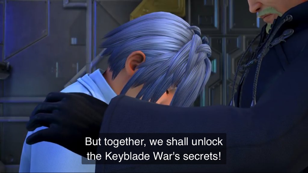 Hmk Twitterren The Original Secret Ending Had Segments That Took Place After The End Kh2 Where It Showed Aqua Interact With Ansem The Wise After Kh2 Https T Co Irierbdpps