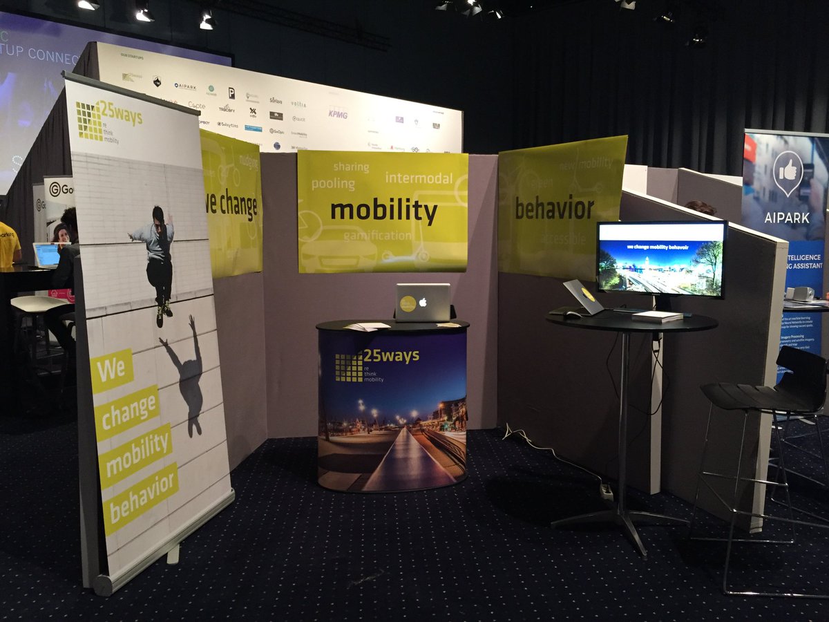 #ITSWorldCongress in #Copenhagen - The Startup Area is now open! We looking forward to meet you in Area C (Startup connector) at our booth.