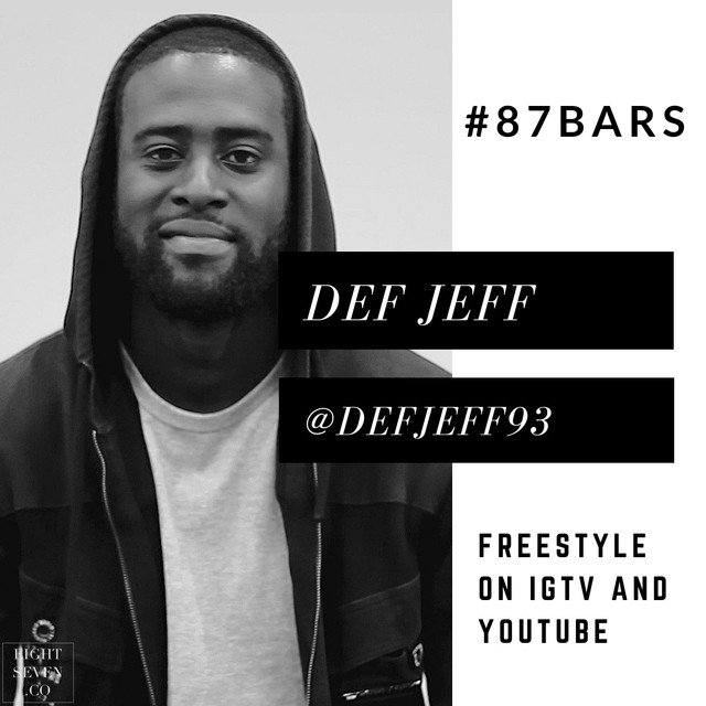 eightsevenuk's tweet photo. We've got another #87bars #freestyle for you! Up next, we have @defjeff93 London rapper and hip hop blogger.
To watch the freestyle, click on the link below and enjoy!
https://t.co/8ern0dSIxb
#rap
#london
#hiphop
#grime
#challenge
#rapper https://t.co/NmtKSsxkGF