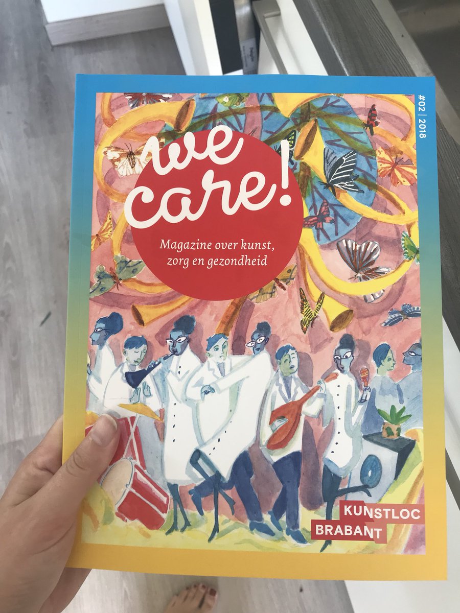 ♥️ De mantel in t magazine van <a href="/Kunstbalie/">Kunstbalie</a>!