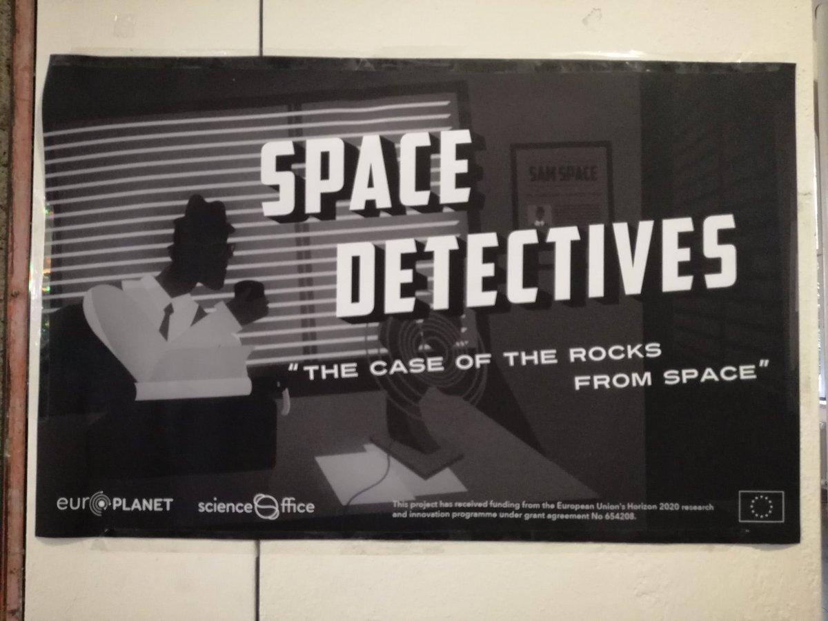 europlanetmedia's tweet photo. Are you a space detective? Find this poster and share a #SpaceDetectives selfie &amp; a link to the animation to win some coveted Europlanet prizes! https://t.co/DO5mjIwfCz #EPSC2018 https://t.co/deNSWujM9L
